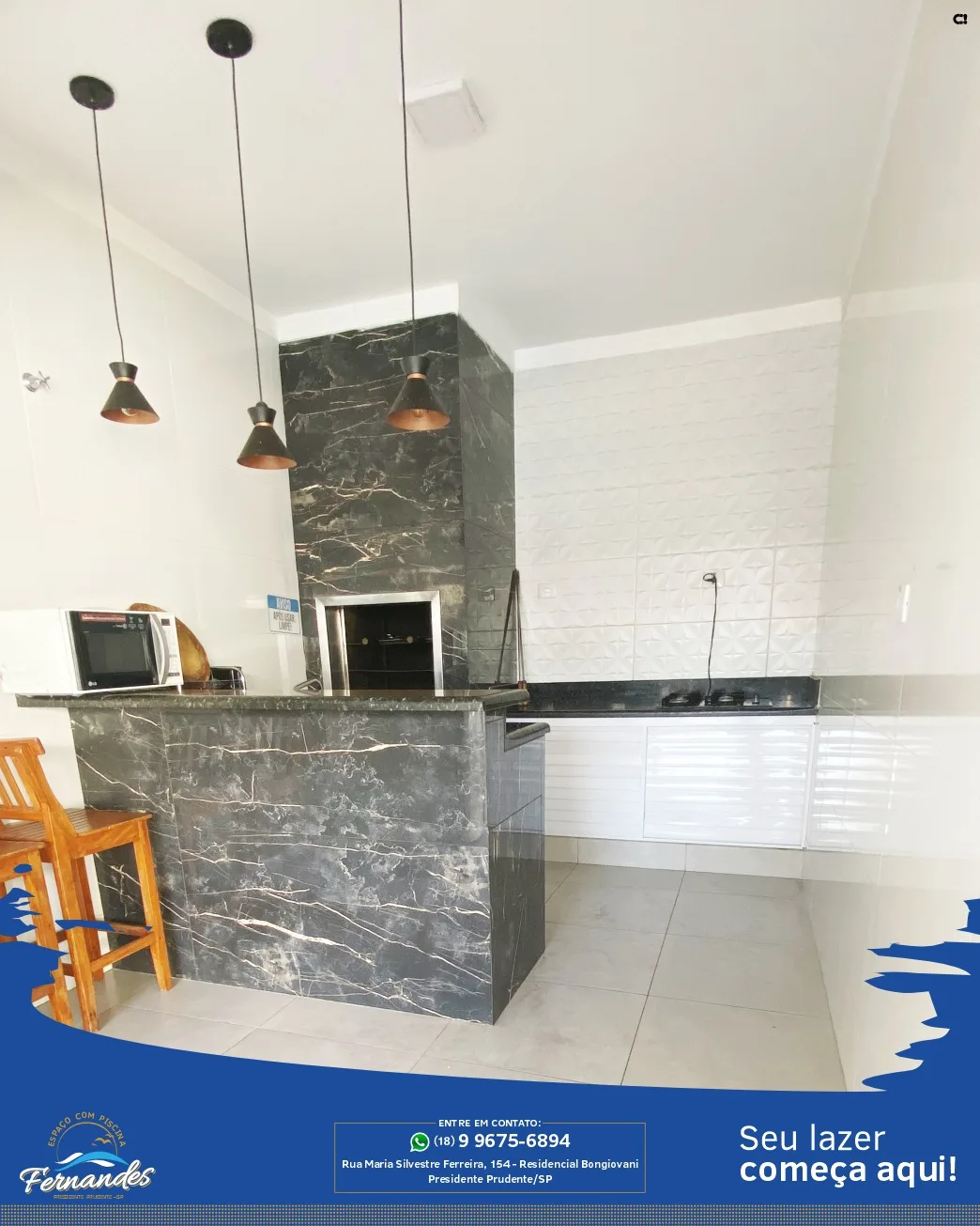 Espaço com Piscina - Fernandes — foto 13