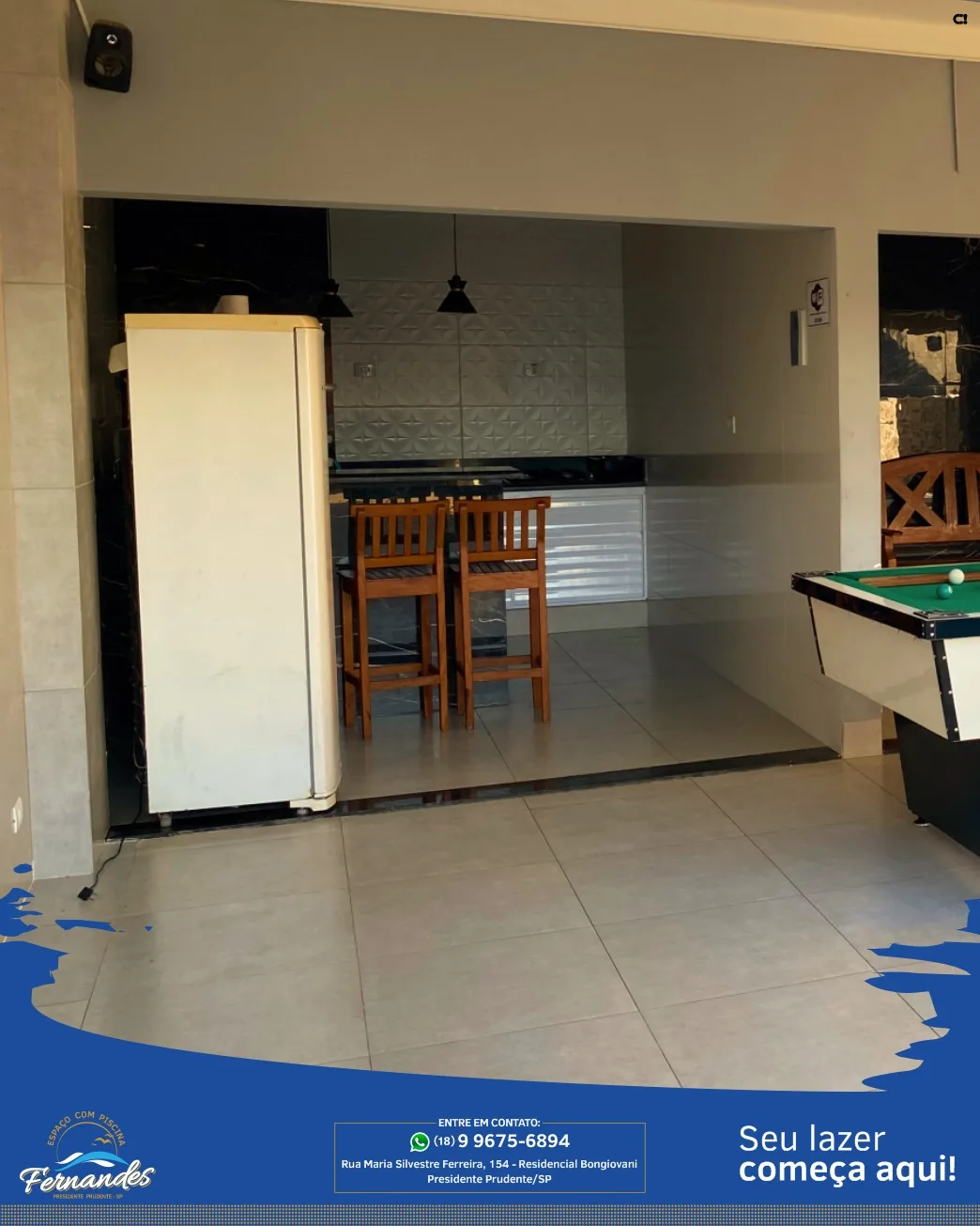 Espaço com Piscina - Fernandes — foto 14