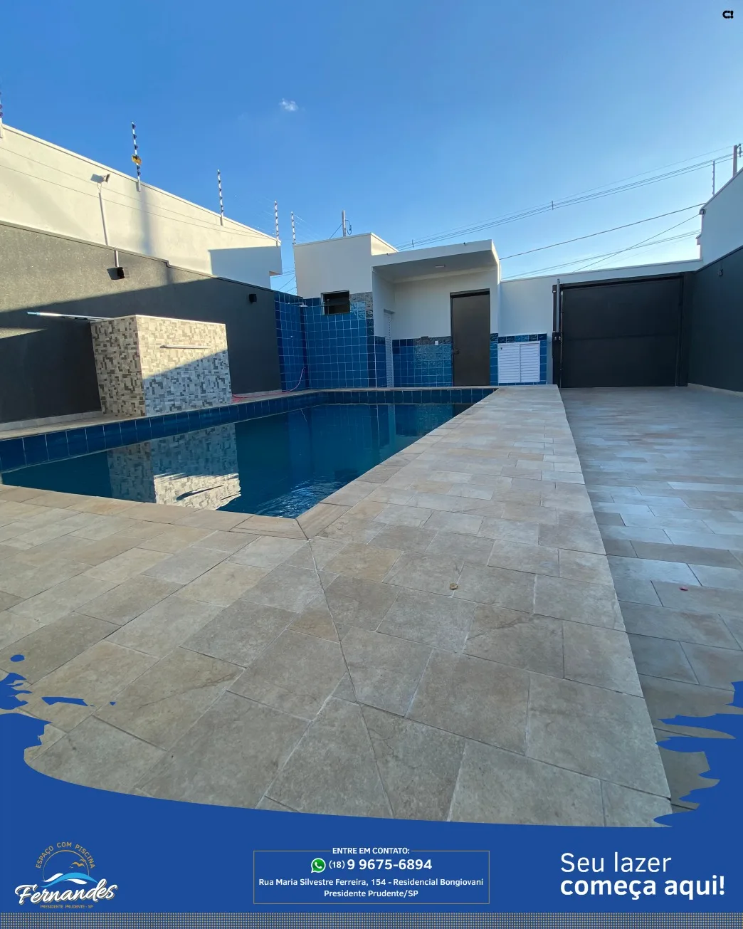 Espaço com Piscina - Fernandes — foto 2