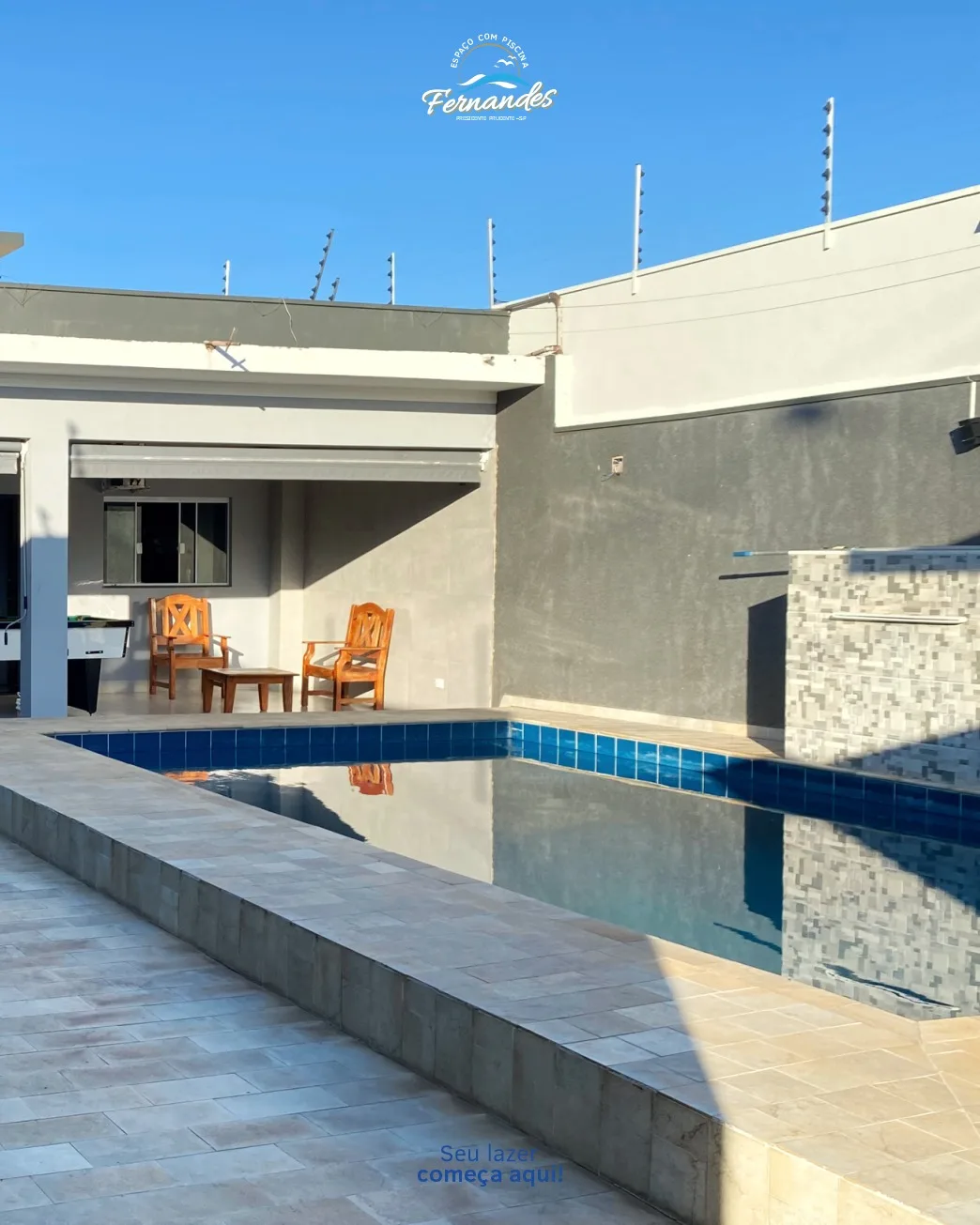 Espaço com Piscina - Fernandes — foto 3