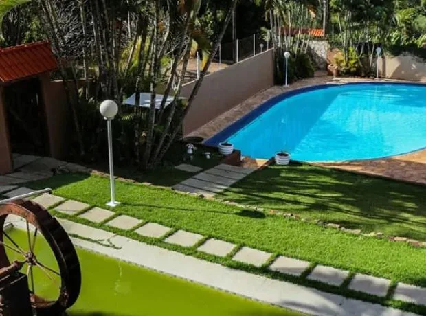 Chácara Hostel Leão de Judá - Varanda — foto 1